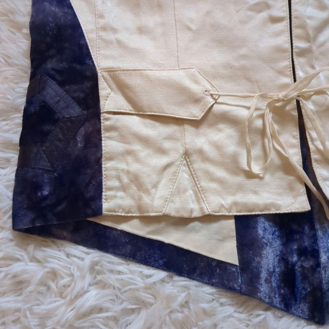 Number(N)ine ナンバーナイン 09'S ベルベットベスト ジレ 金釦