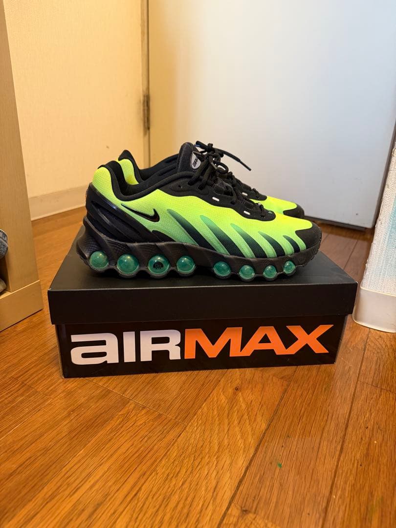 Nike Air Max Dn8 ブラック/ライムグリーン