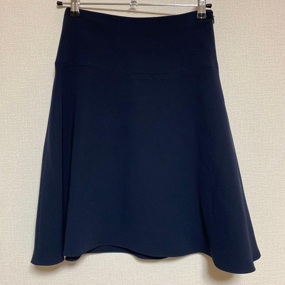 【大人気】セオリー　0 パンツスーツ　3点セット　ネイビー　ノーカラー　現行