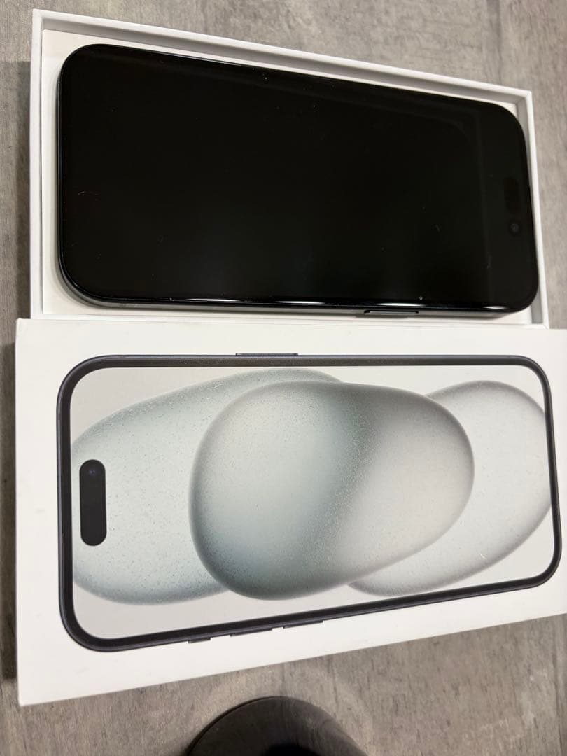 iphone15 128gb ブラック