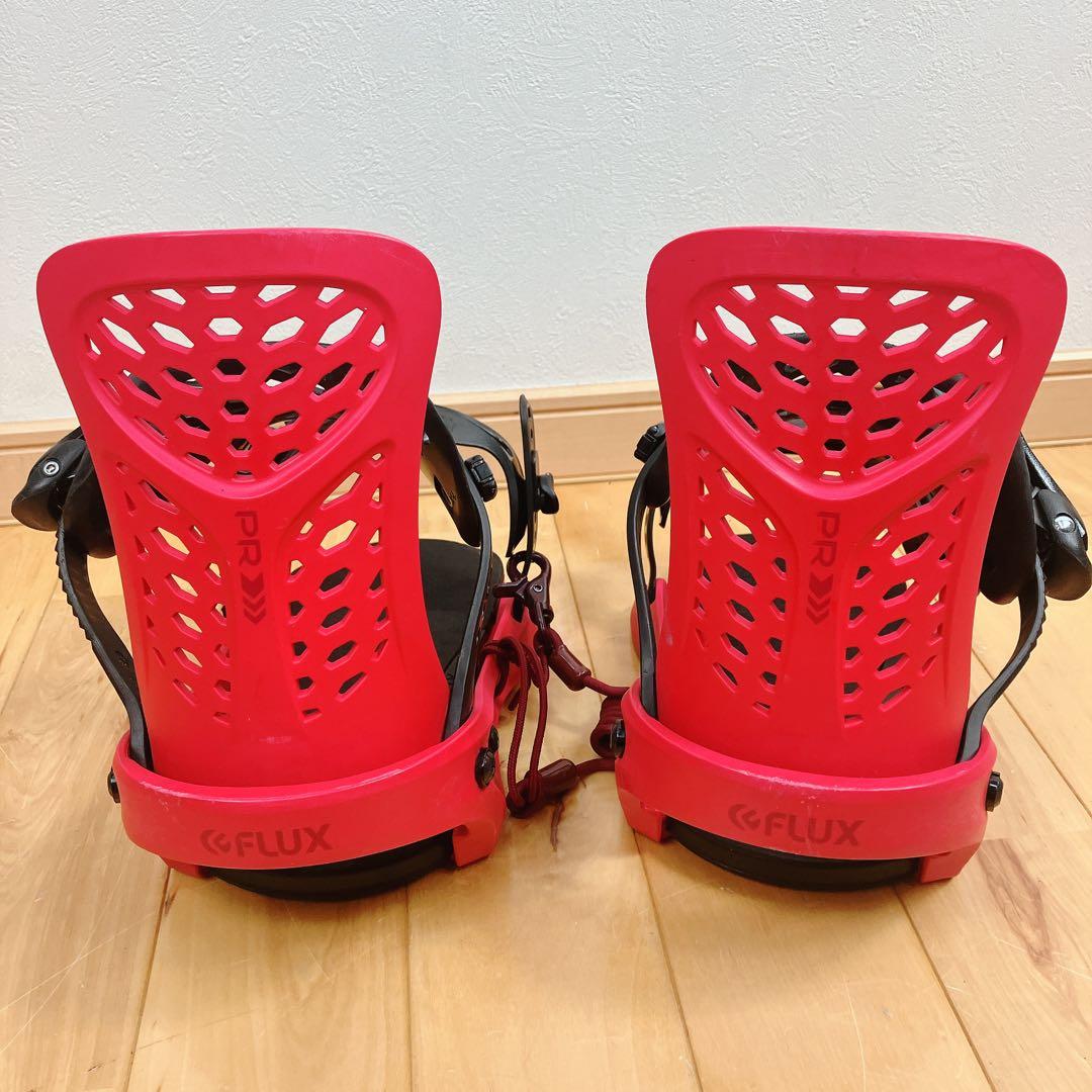 FLUX PR スノーボードビンディング レッド/ブラック