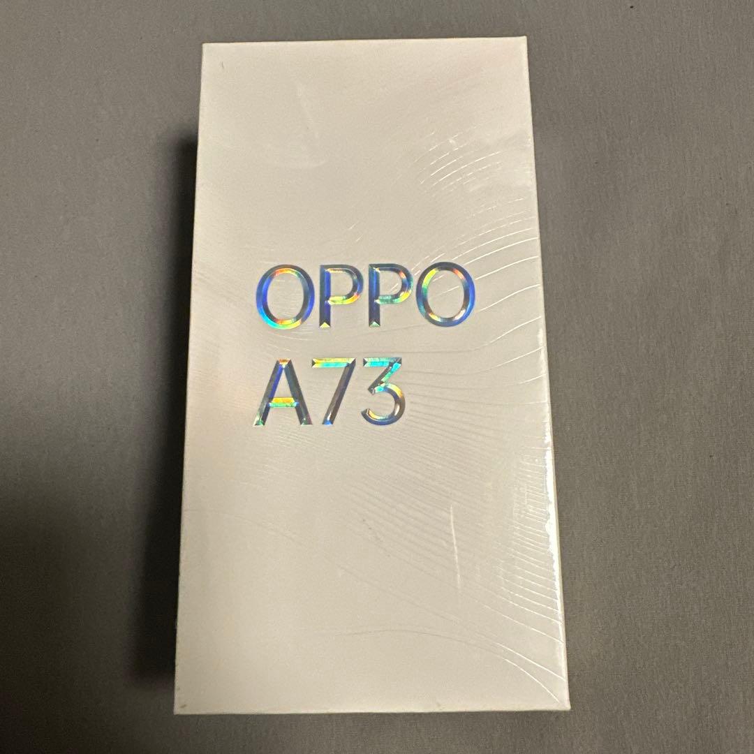 新品 未開封 OPPO A73 SIMフリー ネイビーブルー