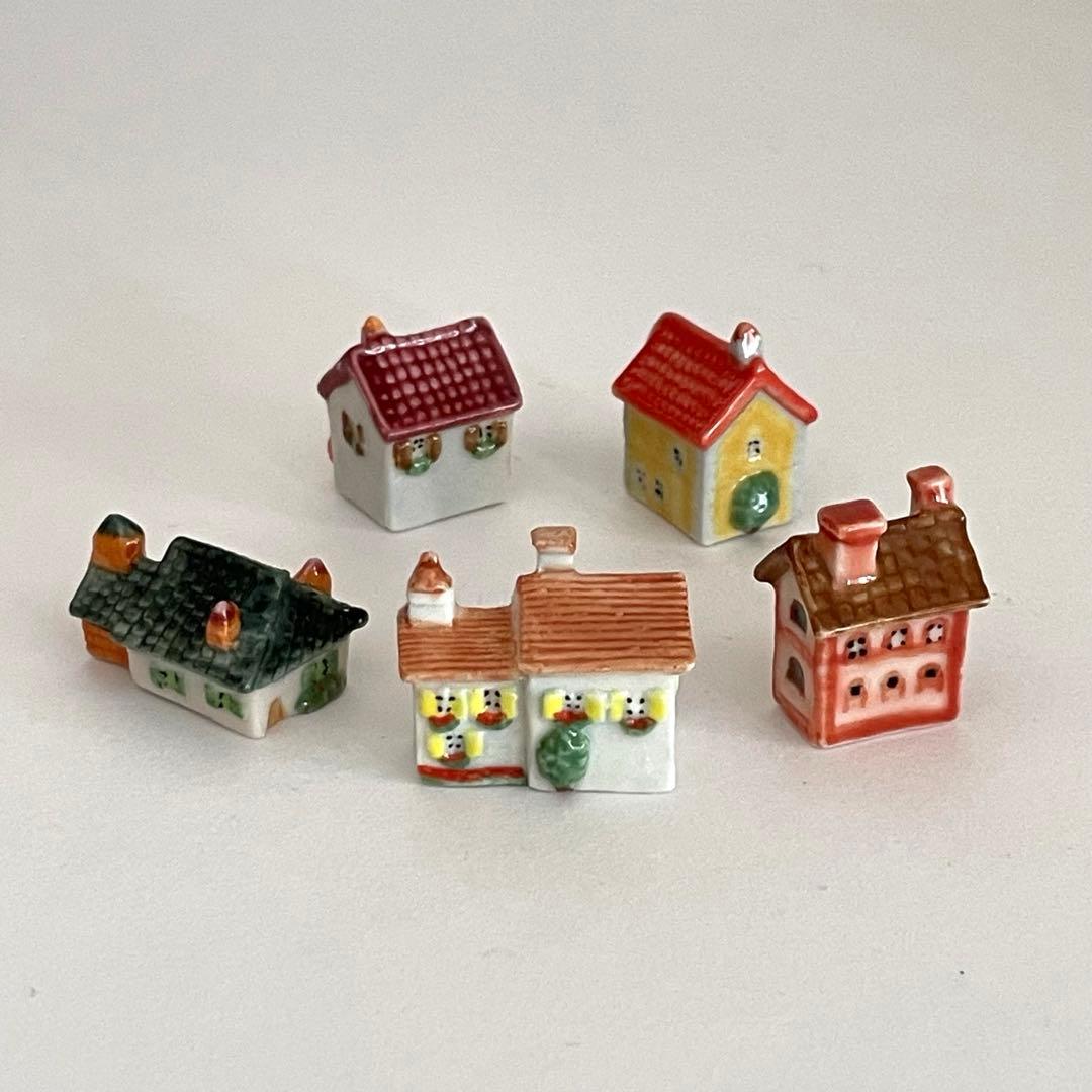 フランスの小さな村　希少品　美品　フェーブ　ヴィンテージ　フクロウとおまとめ