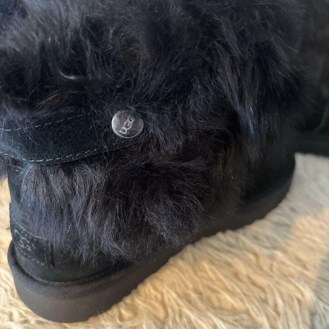 未使用品　UGG Valentina 'Black' ヴァレンティーナ　黒　25