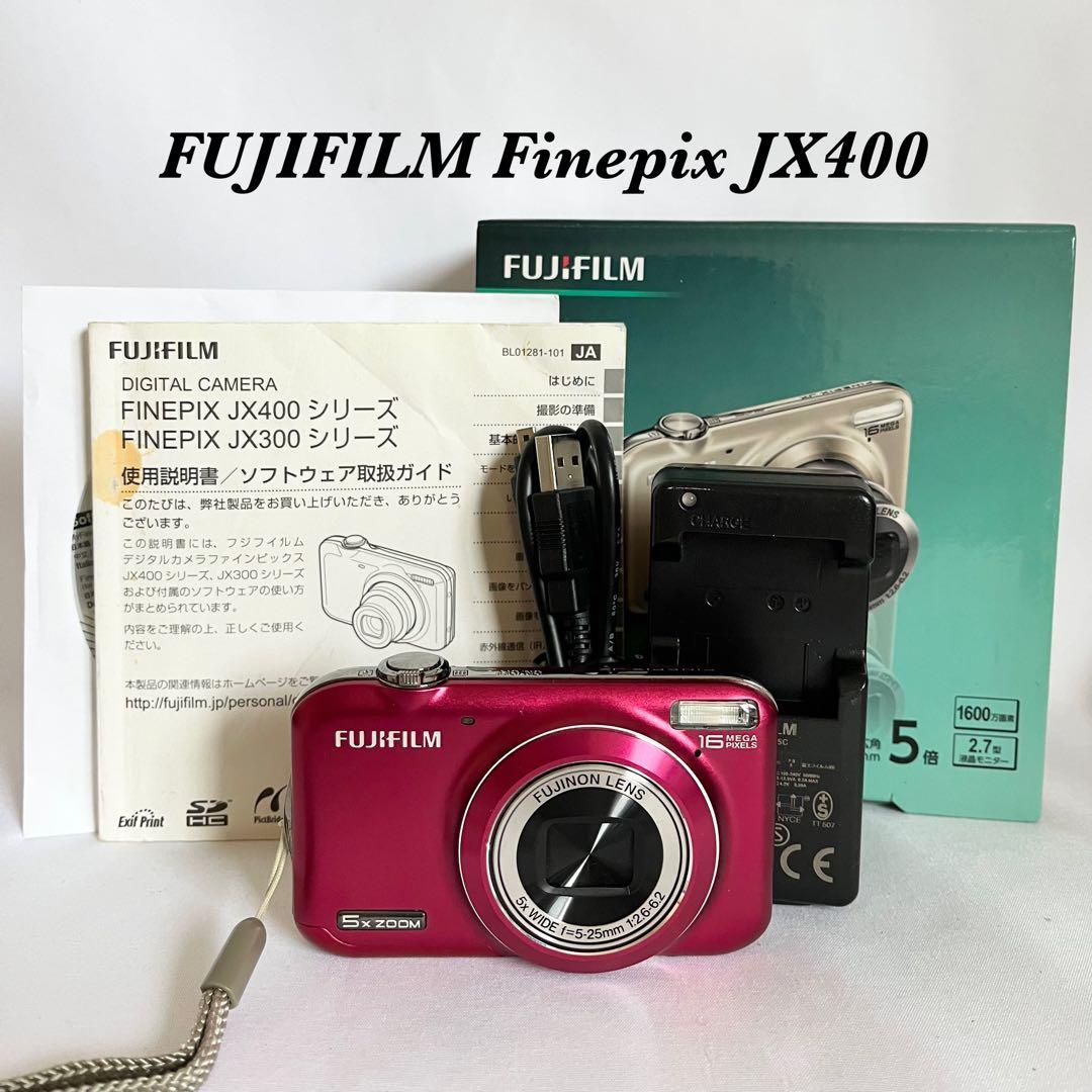 【完動品】FUJIFILM Finepix JX400 デジタルカメラ