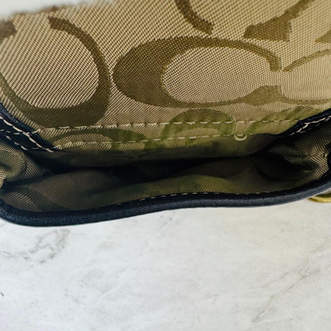 ✨COACH✨コーチ✨ストローバッグ✨ヴィンテージ✨ブラック✨かごバッグ✨