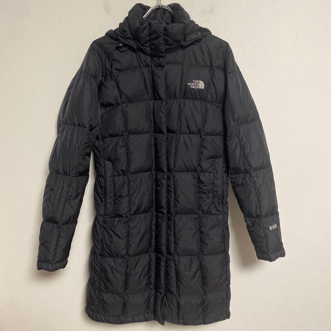 THE NORTH FACE ブラック ロングダウンコート XS