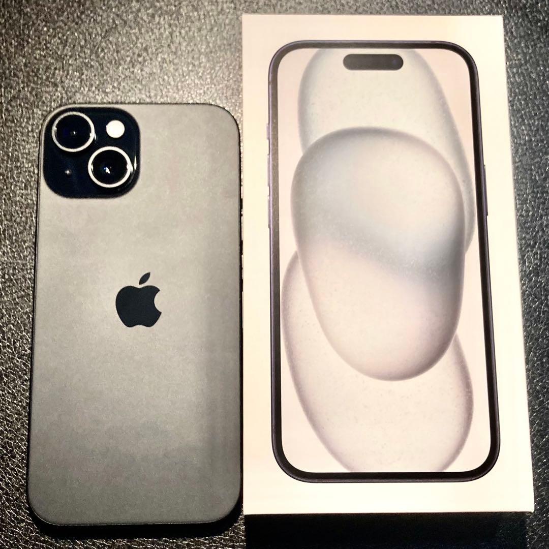 S*i様 iPhone15 128GB ブラック　SIMフリー 美品　残債なし