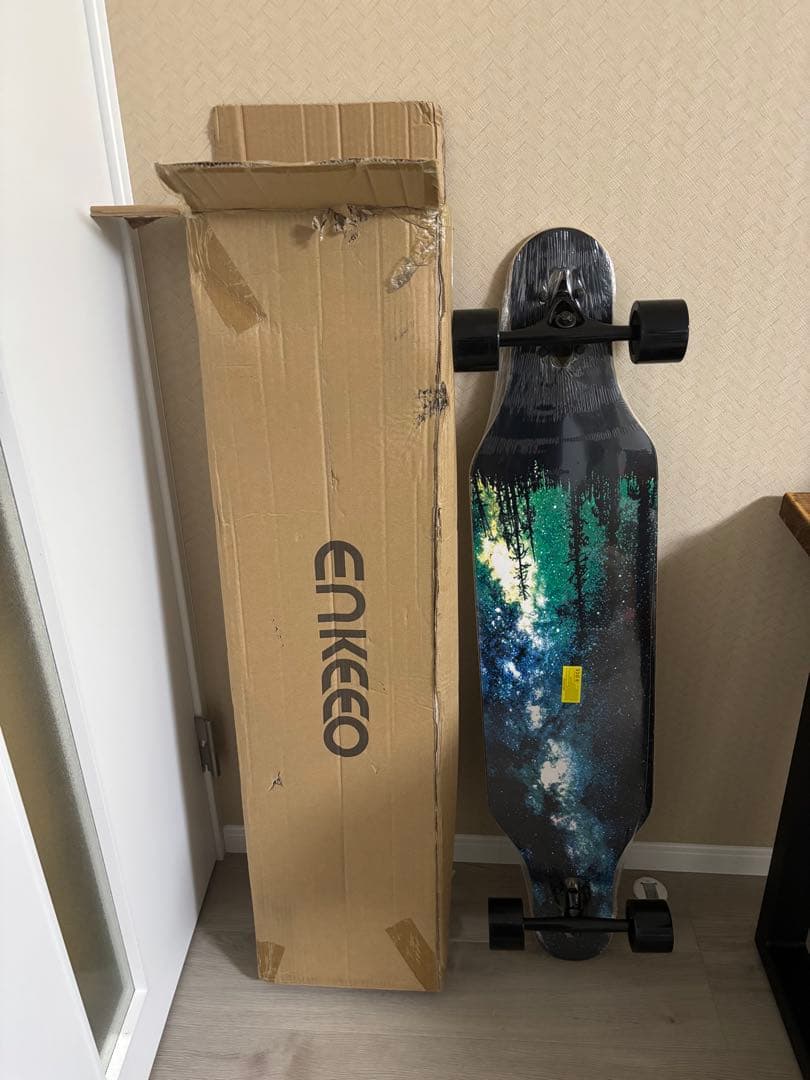 新品未使用品　ENKEEO ロングスケートボード エンキーオ　スケボー