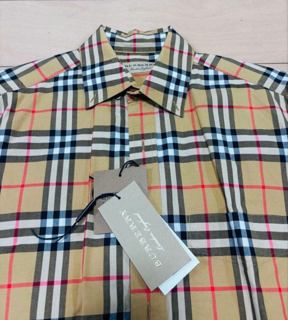 Burberry バーバリーロンドン　チェックシャツ　ノバチェック