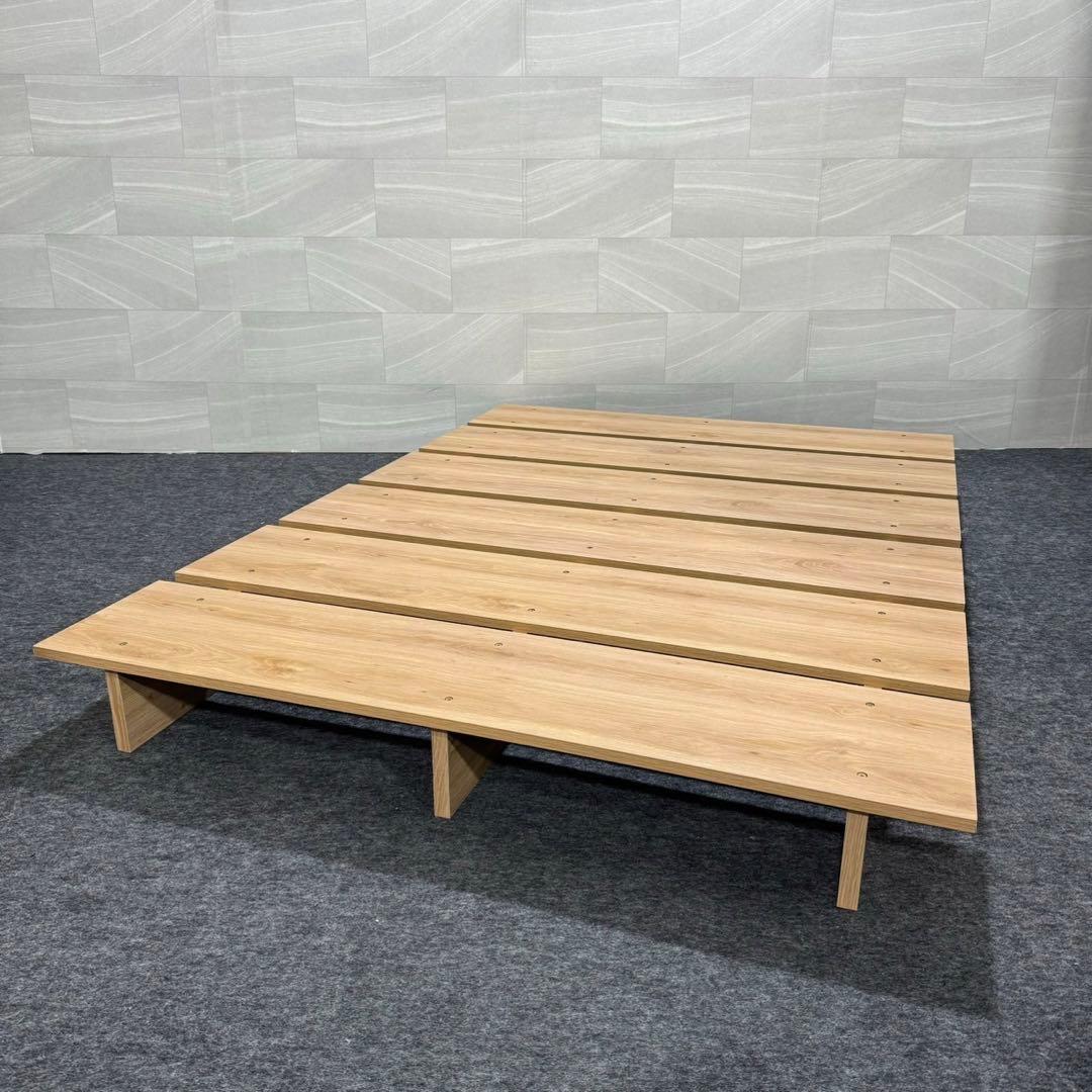 LOWYA ロウヤ セミダブル ベッド ベッドフレーム d5023 ロータイプ