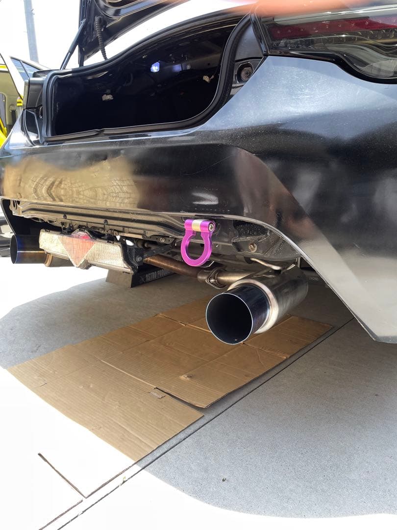 最終値下げ　メーカー不明　ステンレス マフラー 手渡しのみ 86zn6 zc6