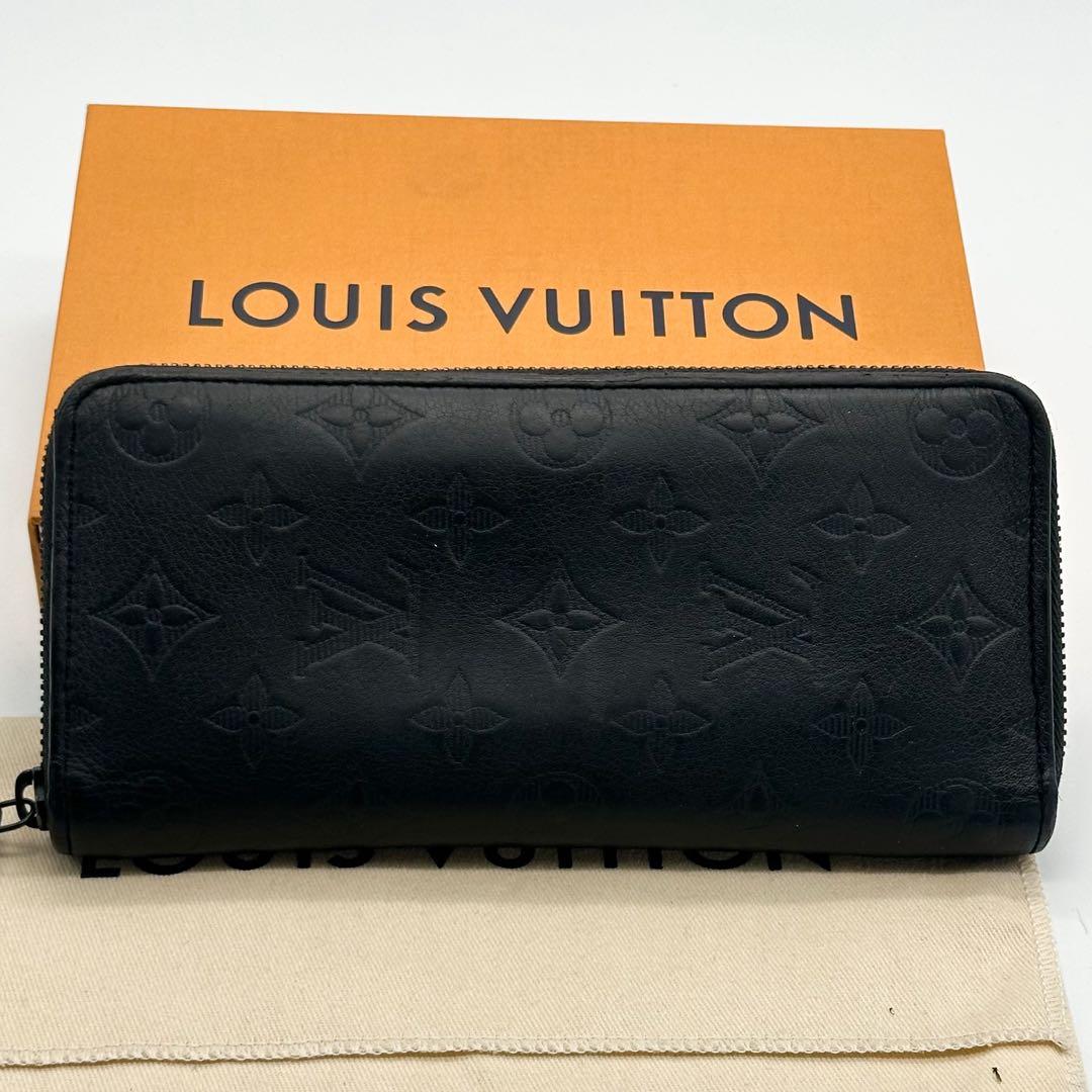 ルイヴィトン ジッピーウォレット ヴェルティカル シャドウ モノグラム ラウンド