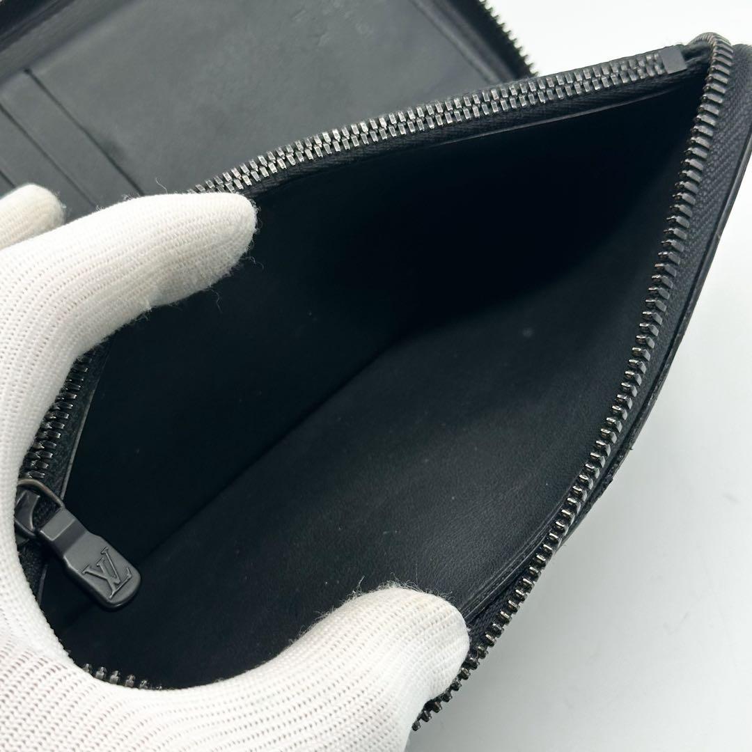 ルイヴィトン ジッピーウォレット ヴェルティカル シャドウ モノグラム ラウンド