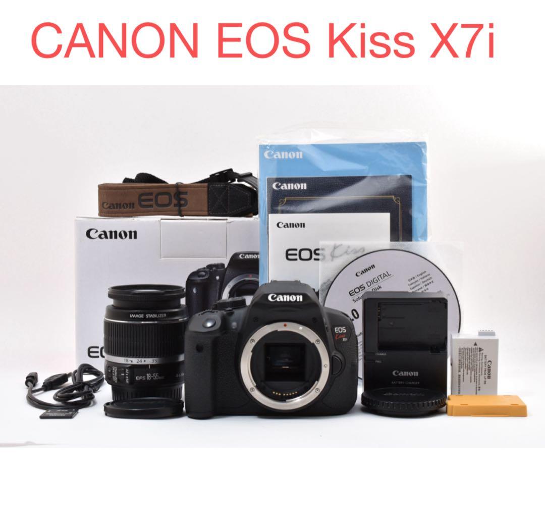 CANON EOS Kiss X7i標準レンズセット/EF 18-55mm