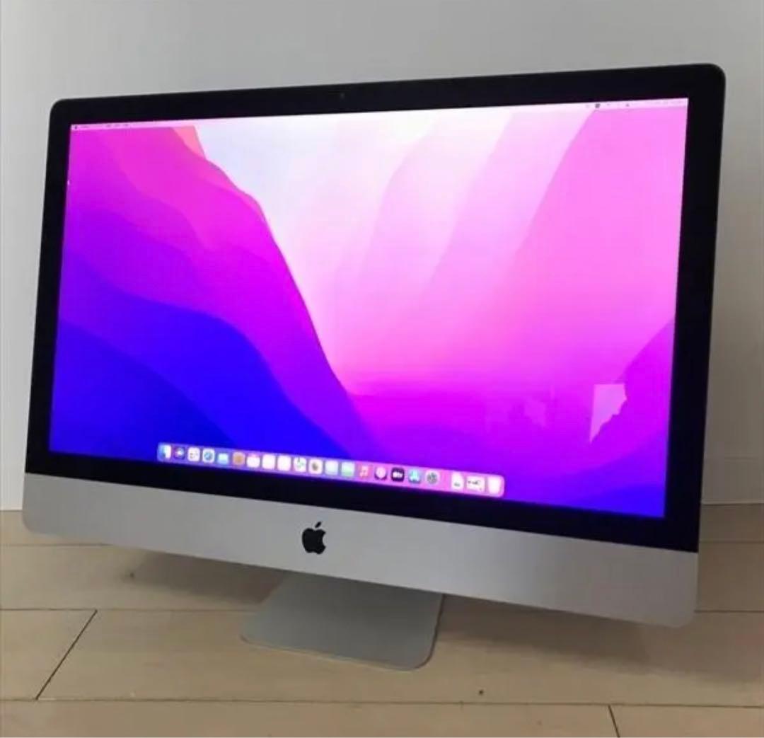 SSD1TB搭載!! Apple iMac 27インチ Retina 5K