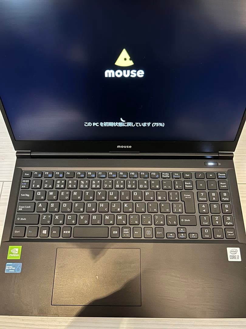 32GB マウス K5-i7CMLABW11-H i7-10750H Win11