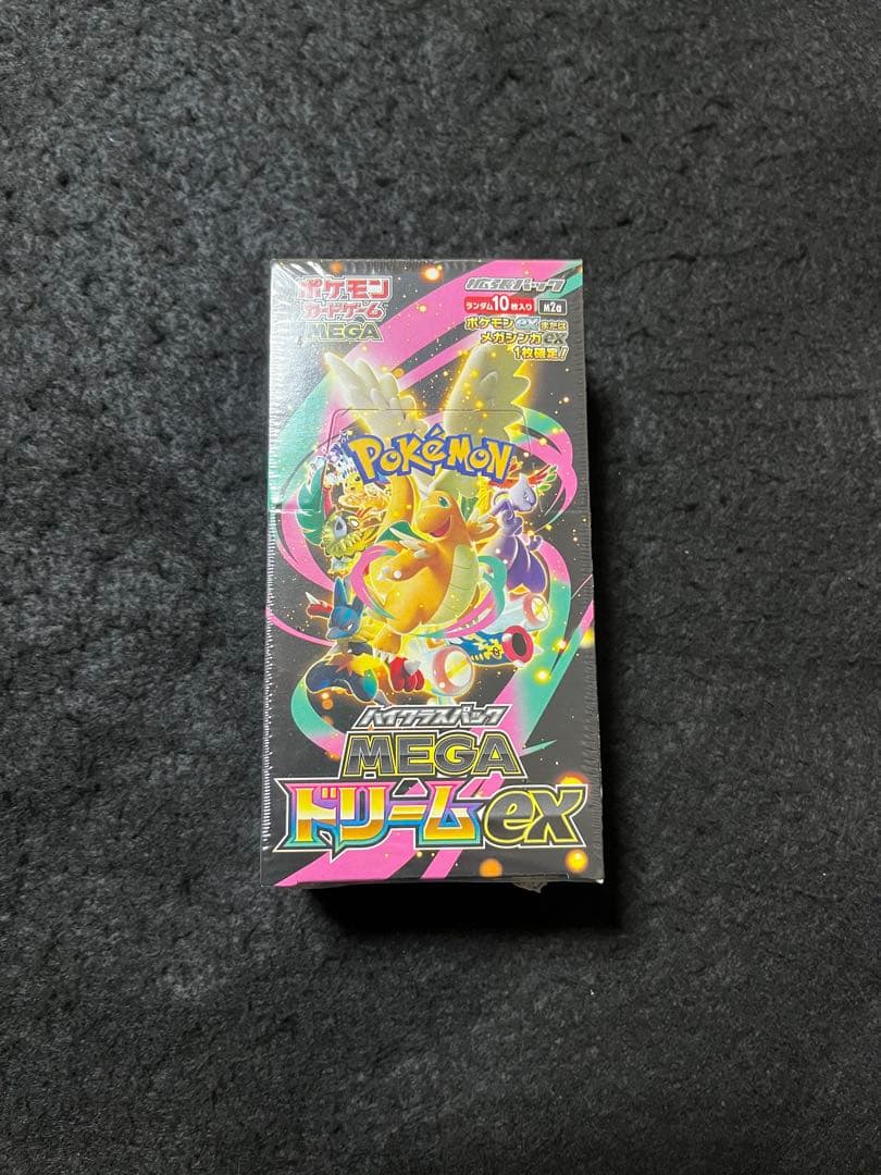 さ*ら様 【シュリンク付未開封】ポケモンカードゲーム メガドリームex 1箱