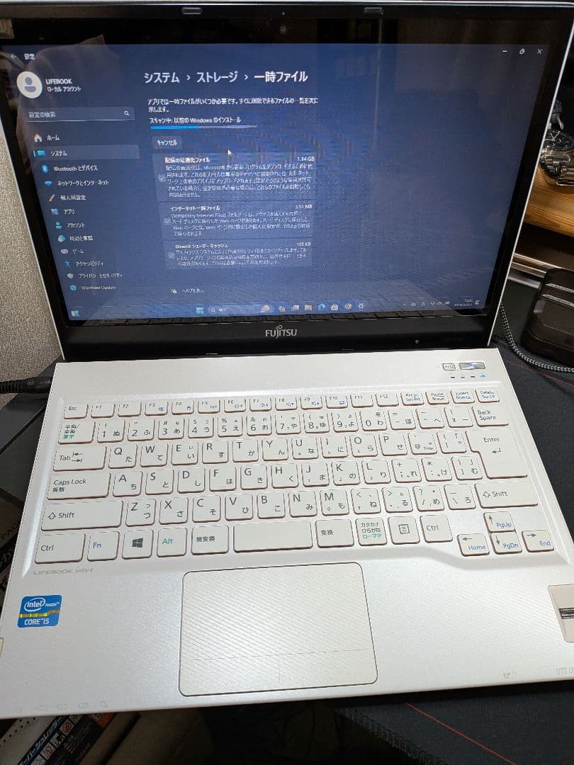 富士通 LIFEBOOK SH54/K モバイルノート美品! Windows11
