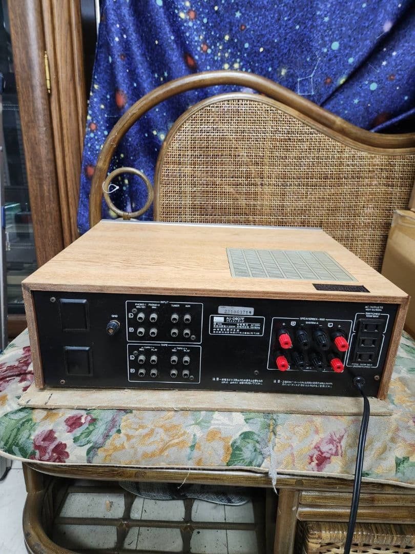 整備済！音出し確認済完動美品！山水プリメインアンプAU-D607F