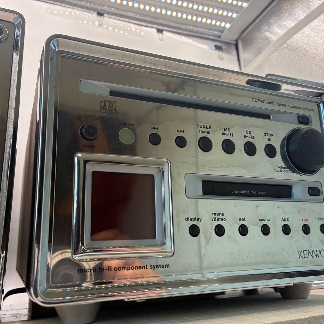 KENWOOD ミニコンポ　RD-IT2000MD/LS-IT2000 動作良好