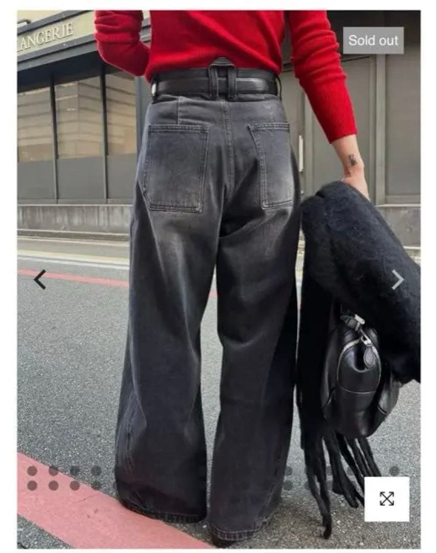 efu ♡ Black vintage curve denim