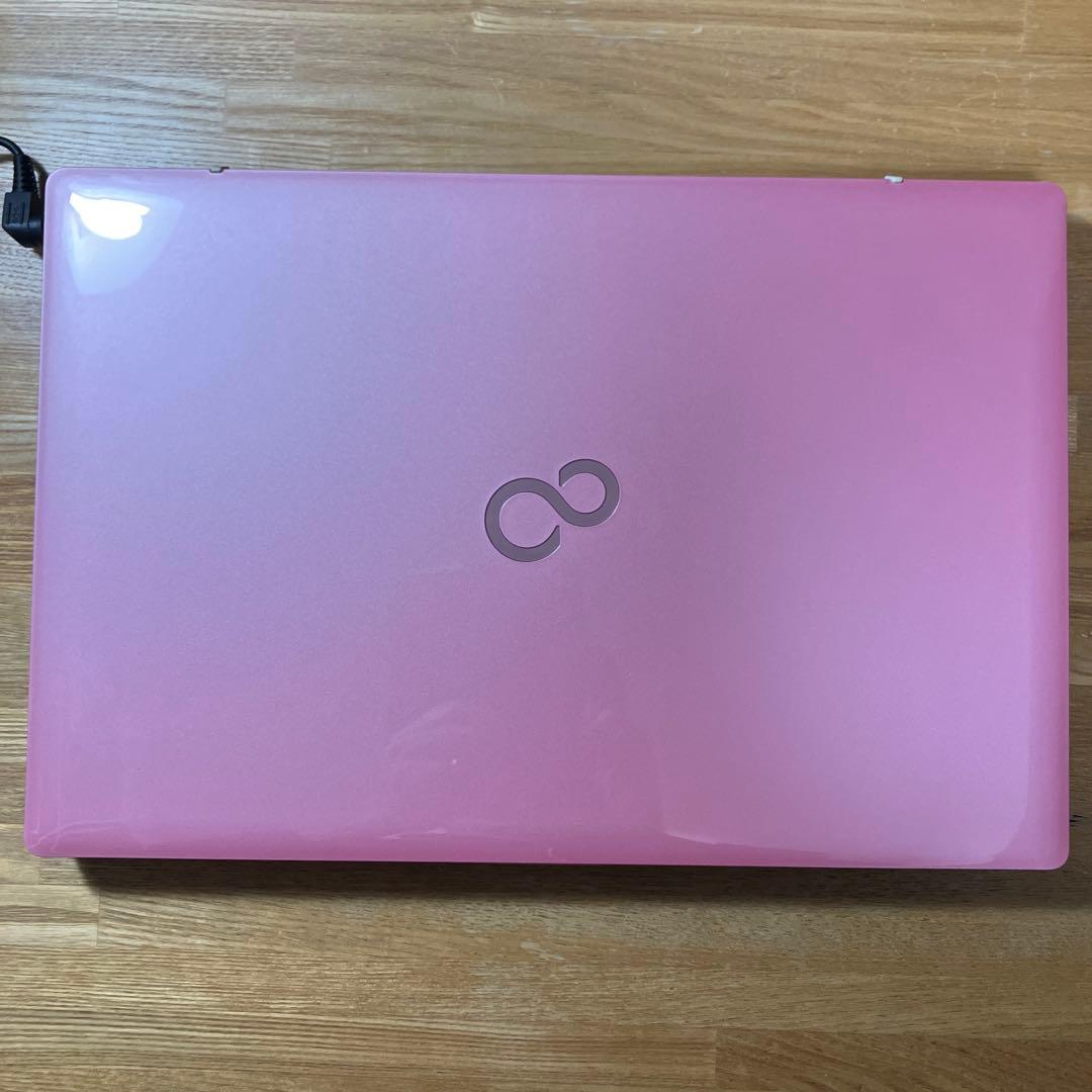 希少　美品　富士通LIFE BOOK サクラピンク　SSD500GB