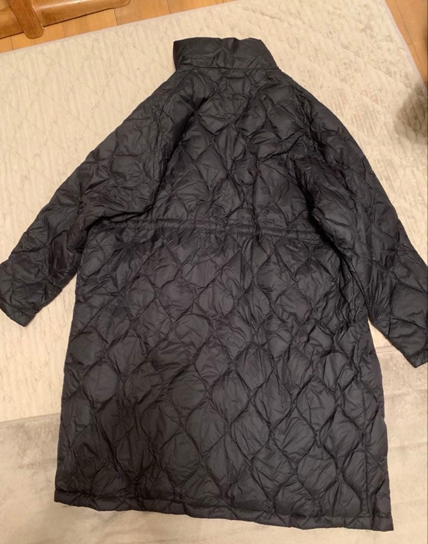 TAIONキルトスタンドカラーロングダウンコート　フリークスストア