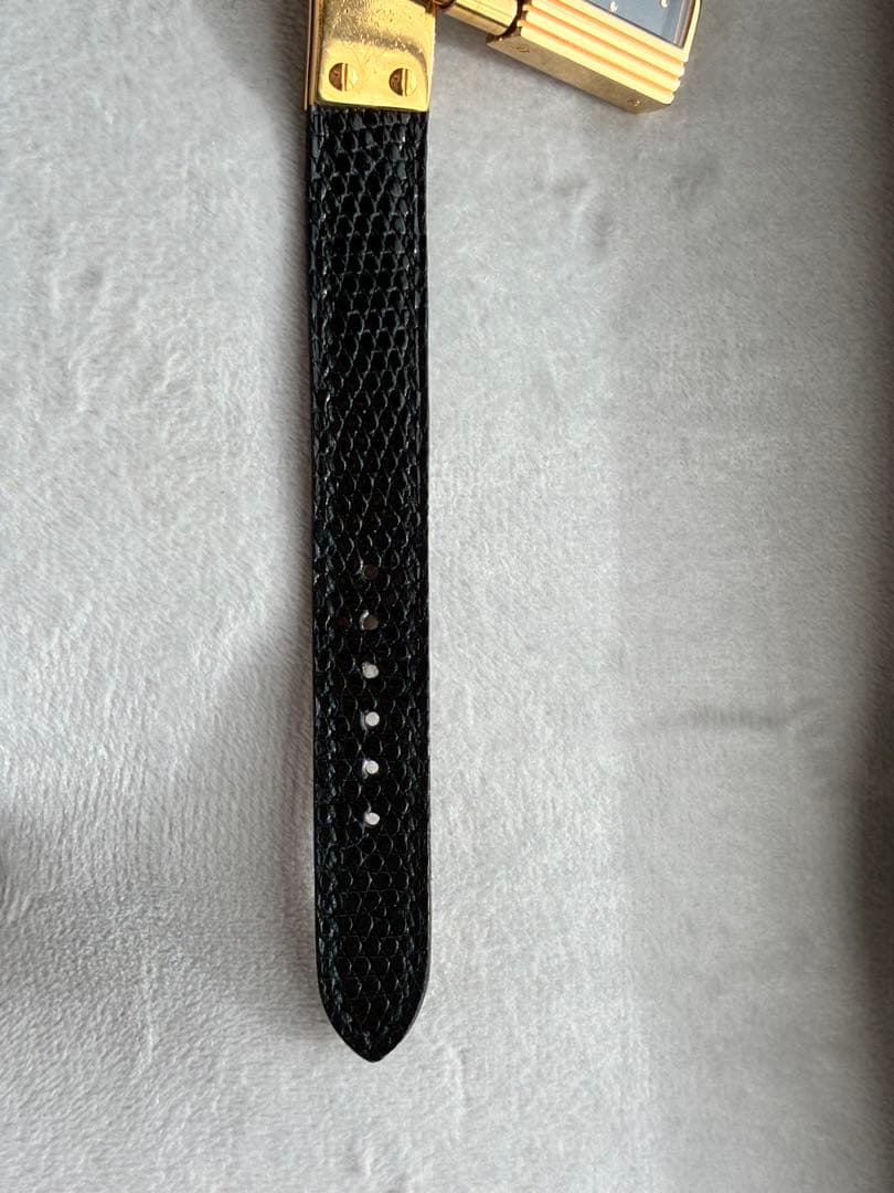 HERMES エルメス　ケリーウォッチ　ブラックレザー