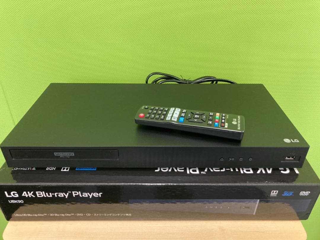 プレーヤー LG UBK90 ULTRA HD Blu-ray DISC PLAYER