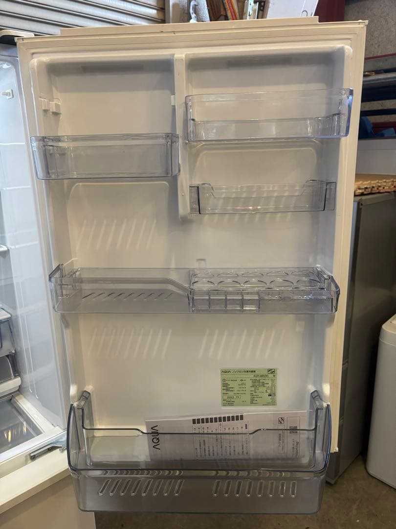 アクア　AQR-46N(W) ノンフロン冷凍冷蔵庫　2023年製