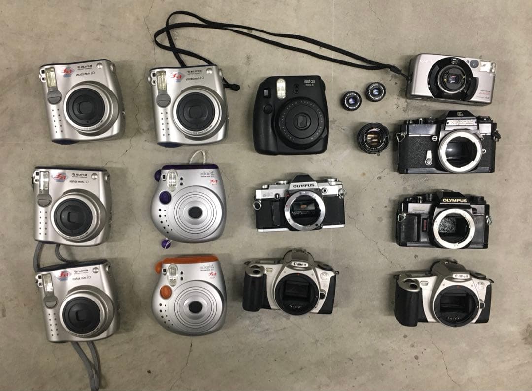 FUJIFILM instax mini10 NIKOMAT まとめ