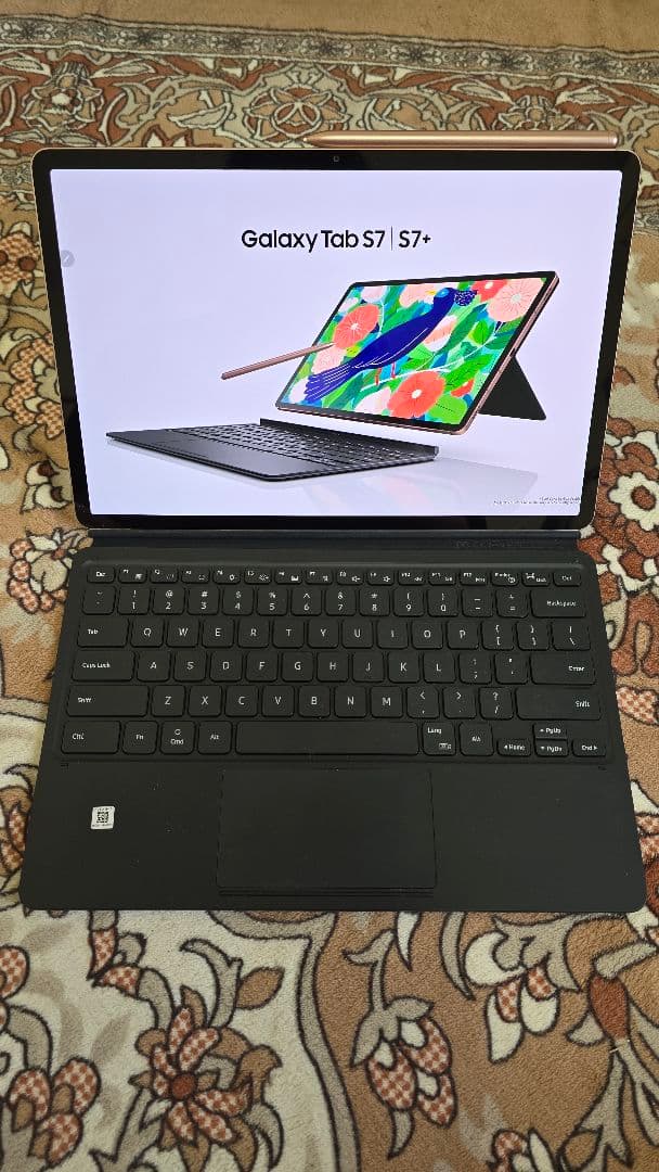 Galaxy Tab S7+ 5G + Book Cover キーボード