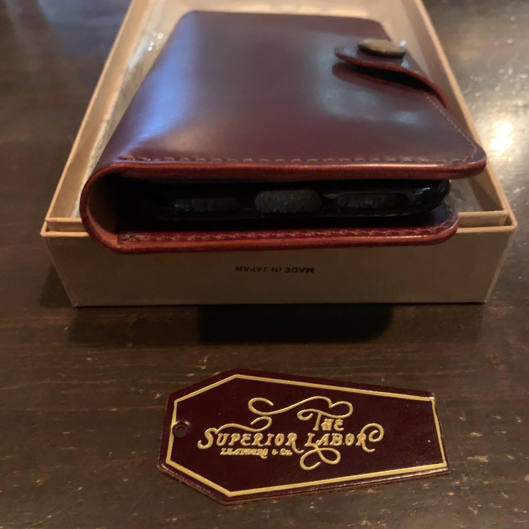 新品箱入りSUPERIOR LABORシュペリオールレイバーiPhoneXケース
