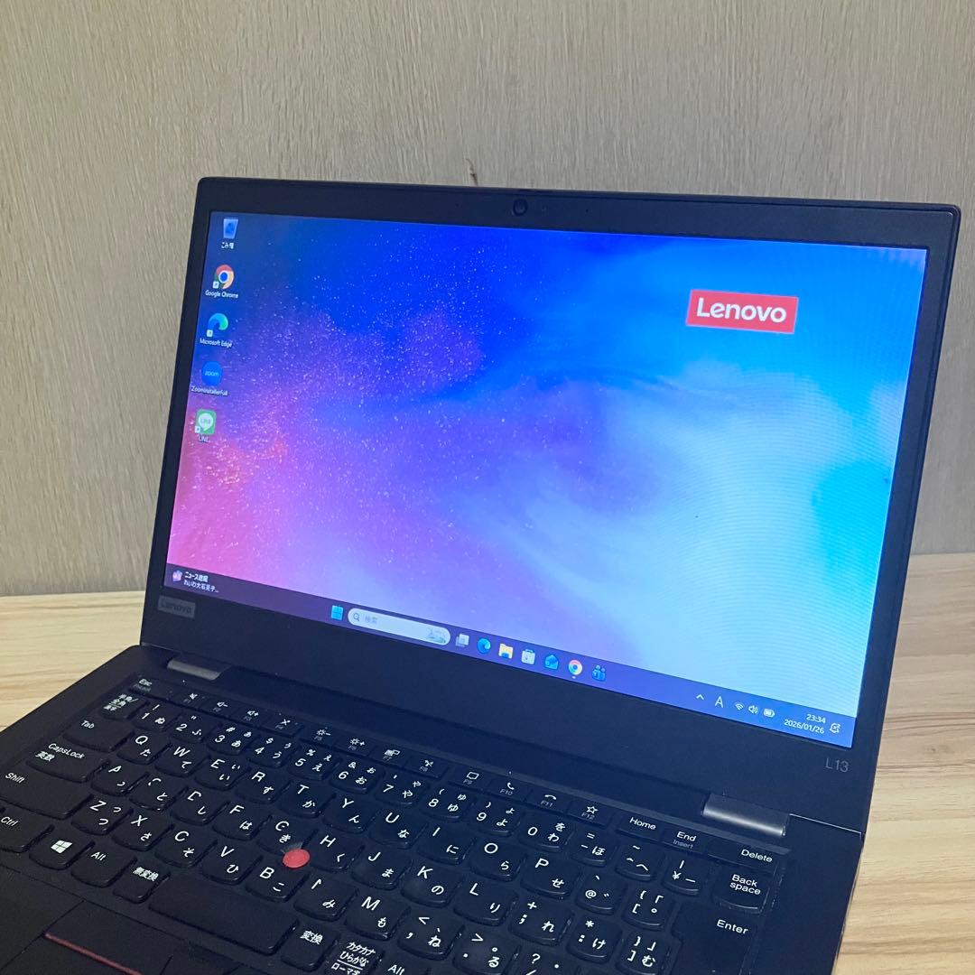 第11世代！Lenovo ThinkPad L13 Windows11 i5