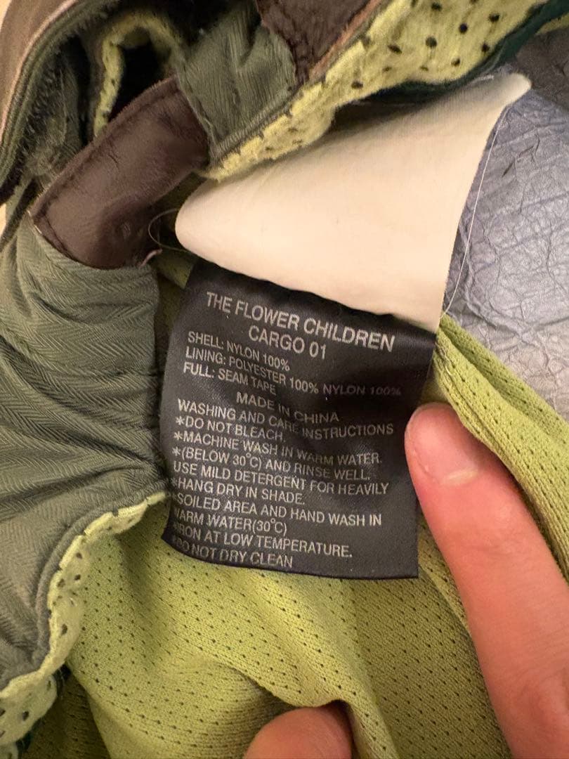 BURTON 迷彩 スノーボードウェア 上下セット L