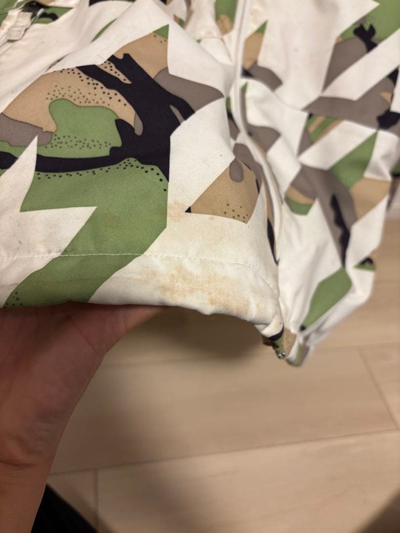 BURTON 迷彩 スノーボードウェア 上下セット L