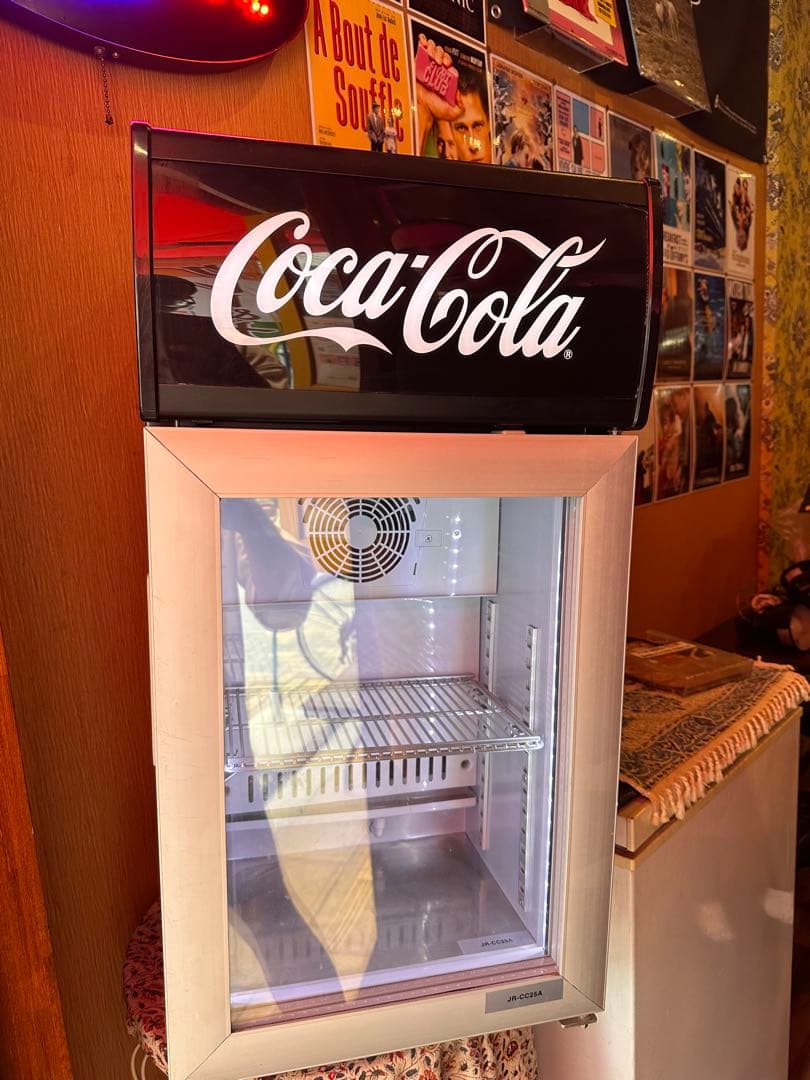 コカコーラ　冷蔵庫　JR-CC25A 未使用