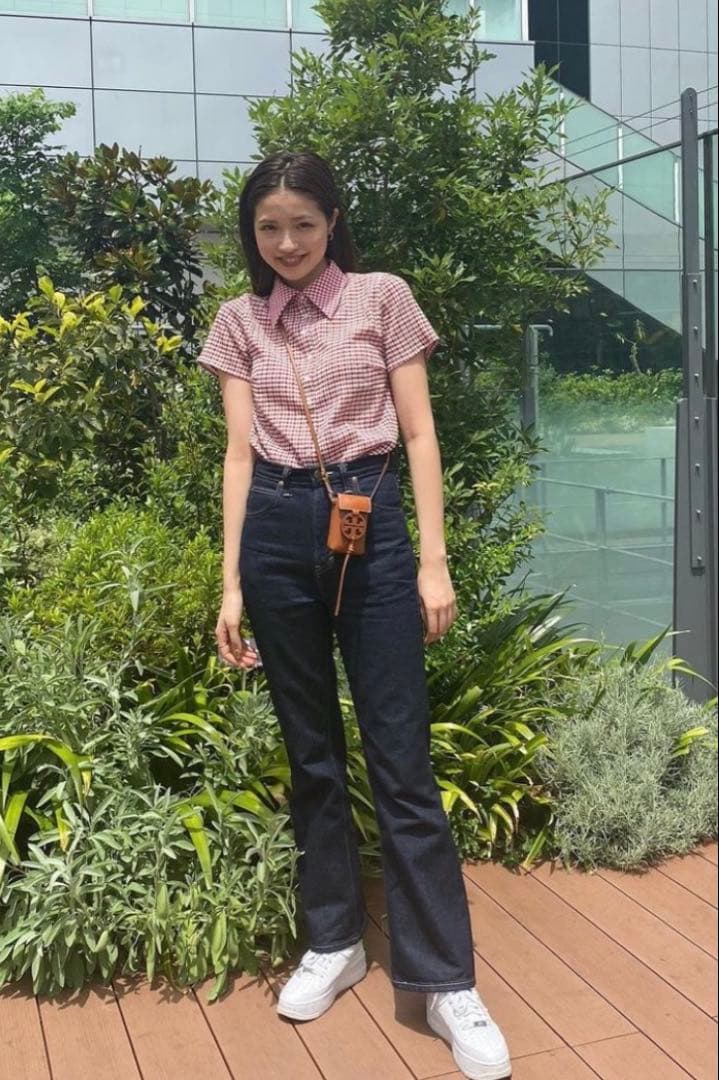 パンツ MOUSSY HW Rebirth FLARE 24