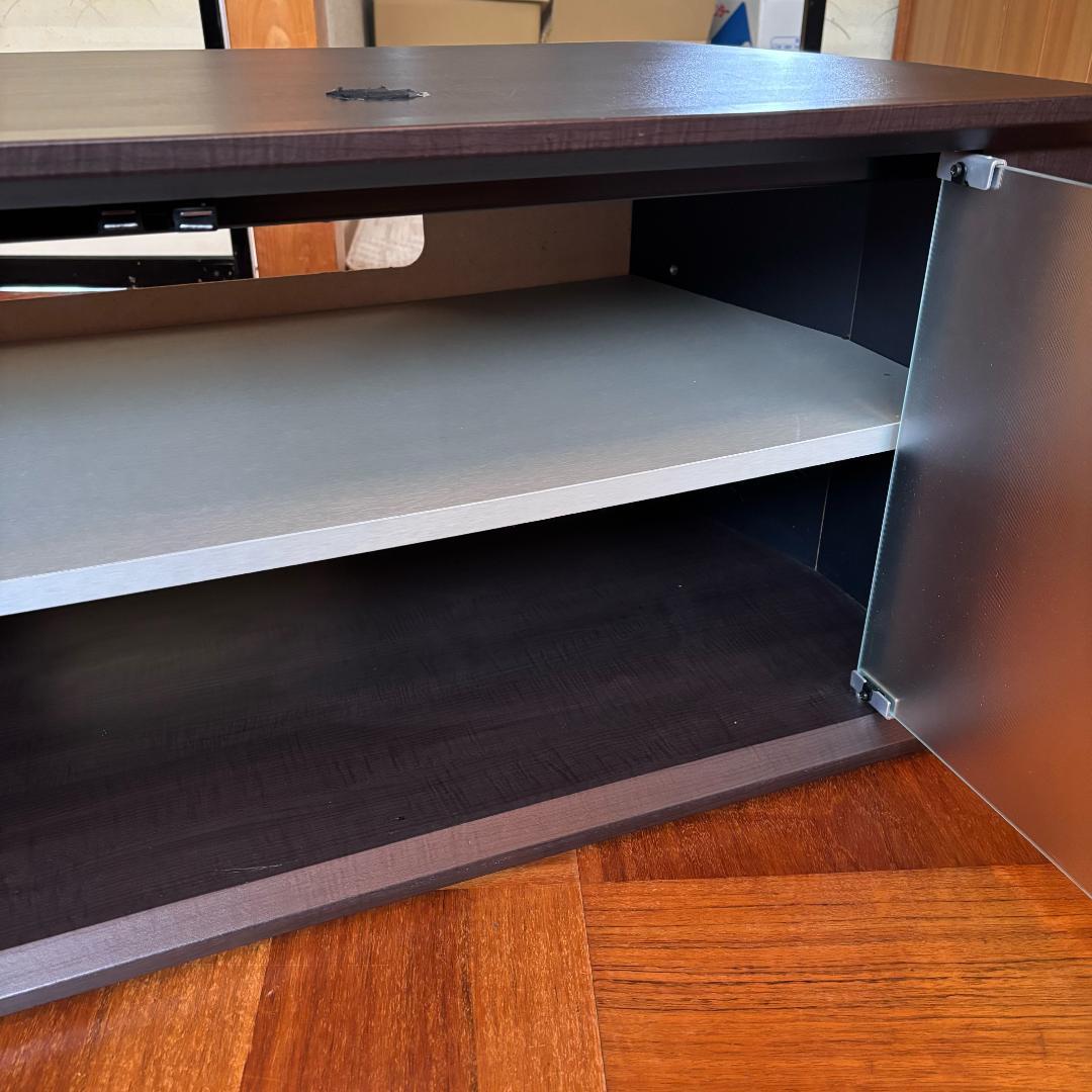 e75【TVボード】【訳あり】【テレビ】【家具】テレビボード　ブラウン