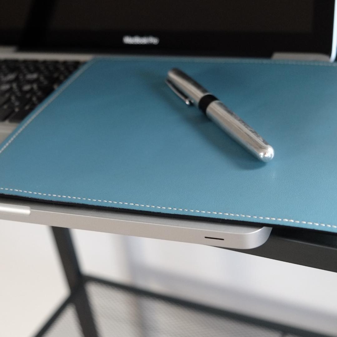 HERMES エルメス レザー マウスパッド バイカラー E刻印 2001年