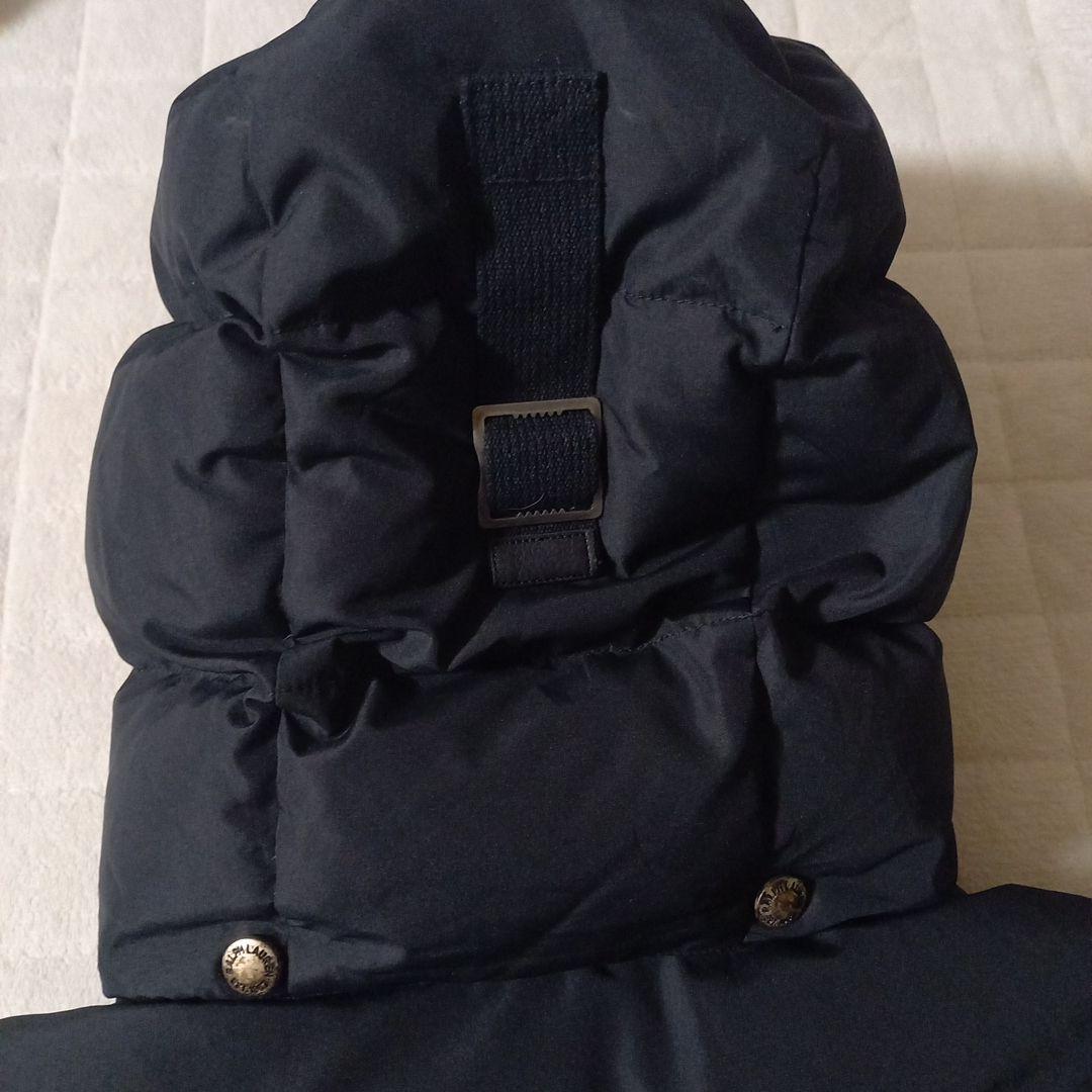 ポロ・ラルフ・ローレン フード付きダウンジャケット ブラック