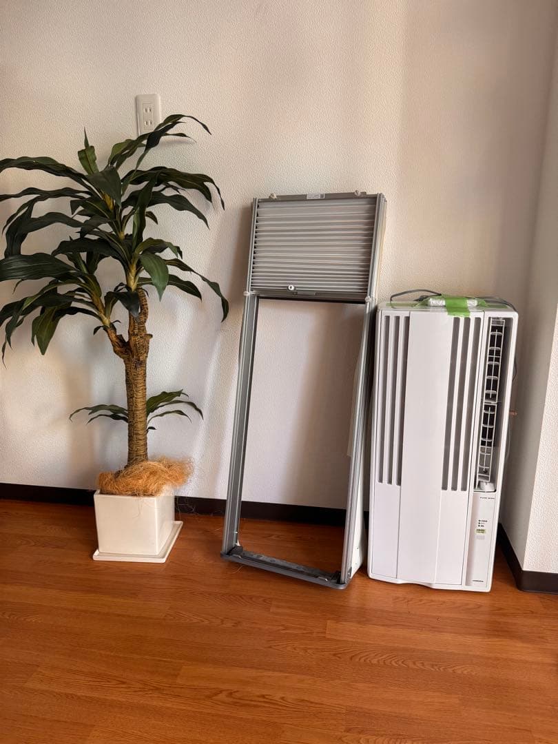 自分で取り付け出来ます！コロナ 窓用冷房専用 CW-F1624R 2024年製