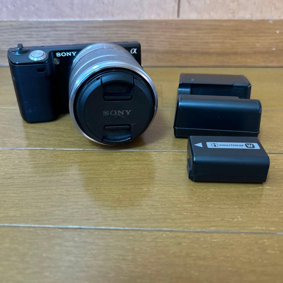 SONY NEX-5 ミラーレス一眼カメラ　充電器付き