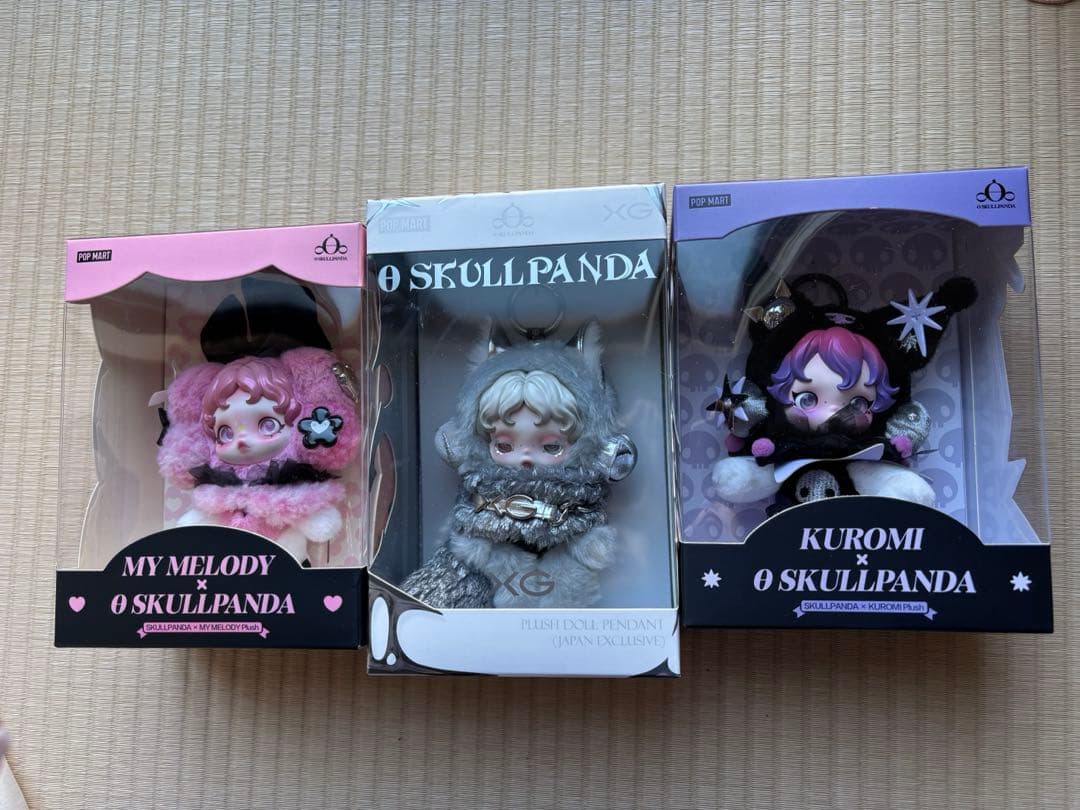POPMARTスカルパンダ　マイメロクロミXGセット