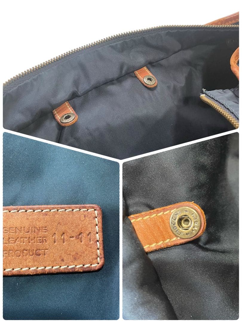 希少★フェリージ　メッセンジャーバッグ　ショルダーバッグ　ナイロン　ネイビー