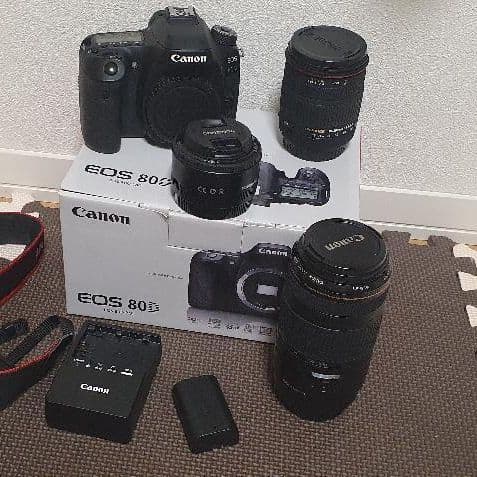 デジタルカメラ Canon 80d + triple lens