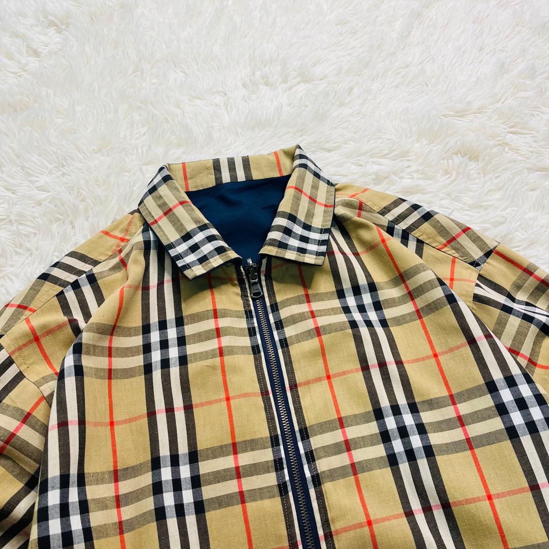 BURBERRY LONDON リバーシブル ノバチェック ブルゾン M ランポ