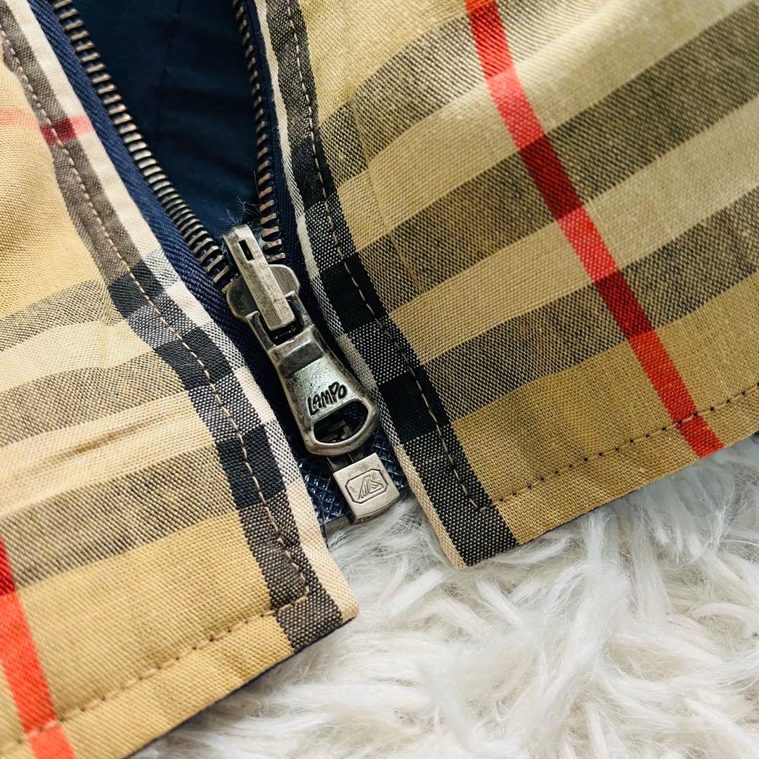 BURBERRY LONDON リバーシブル ノバチェック ブルゾン M ランポ