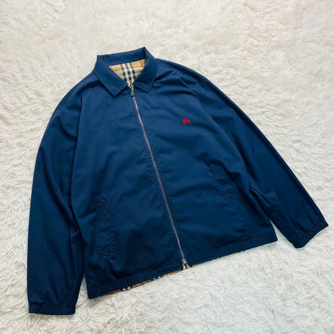 BURBERRY LONDON リバーシブル ノバチェック ブルゾン M ランポ